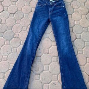 Classic Blue Flared Women's Jeans